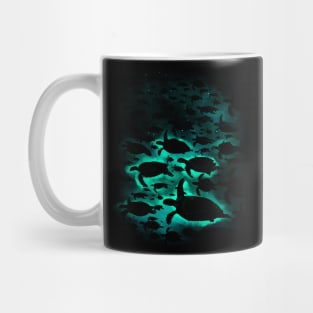 Swimming Sea Turtles Mug